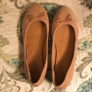J Crew size 7.5 suede ballet flats